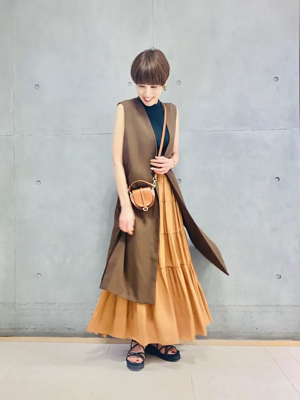 自由区 冨樫 コーディネート画像