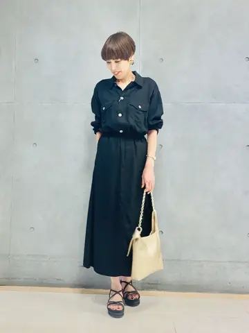 自由区 冨樫 コーディネート画像