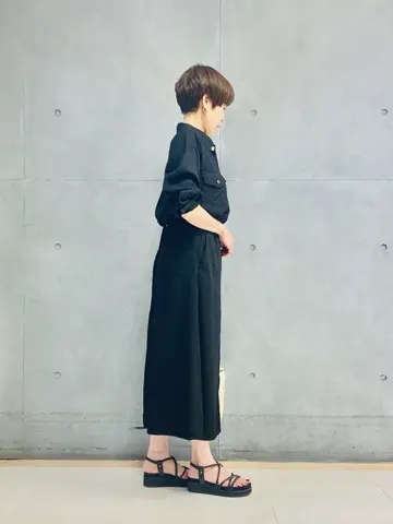 自由区 冨樫 コーディネート画像