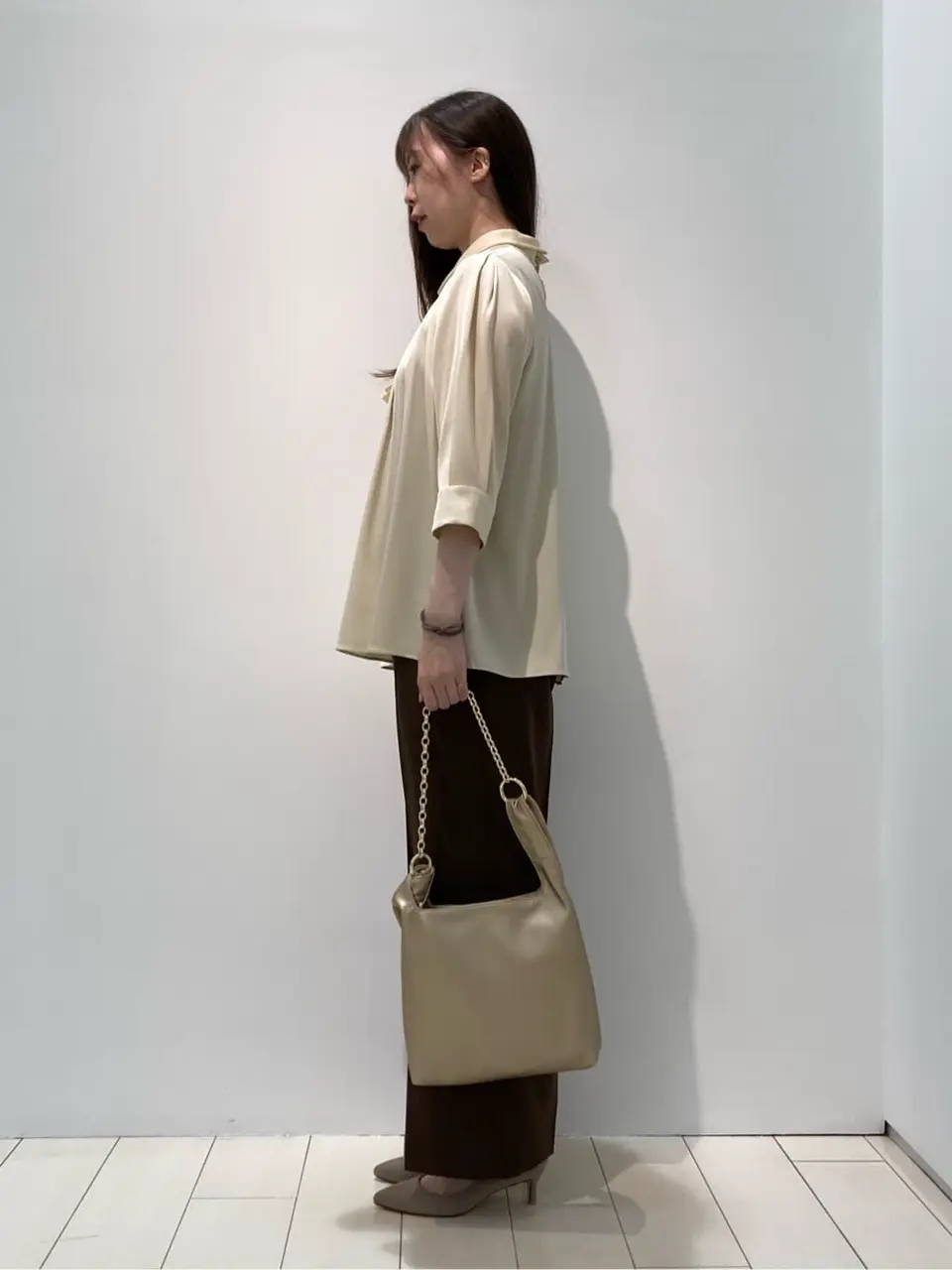 自由区 檀 コーディネート画像