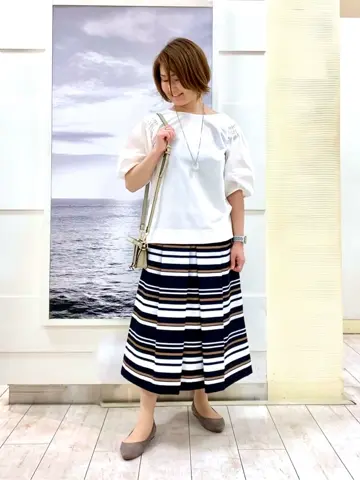 自由区 中鉢 コーディネート画像