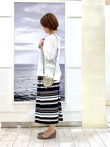 自由区 中鉢 コーディネート画像