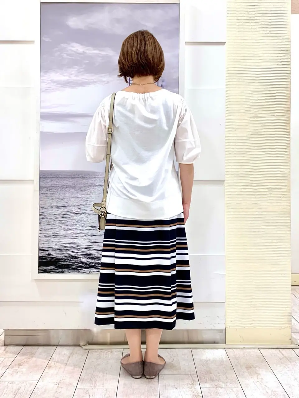 自由区 中鉢 コーディネート画像