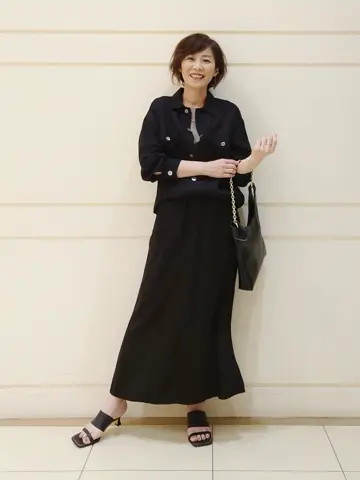 自由区 maruri コーディネート画像