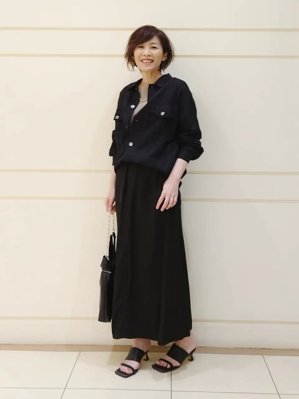 自由区 maruri コーディネート画像