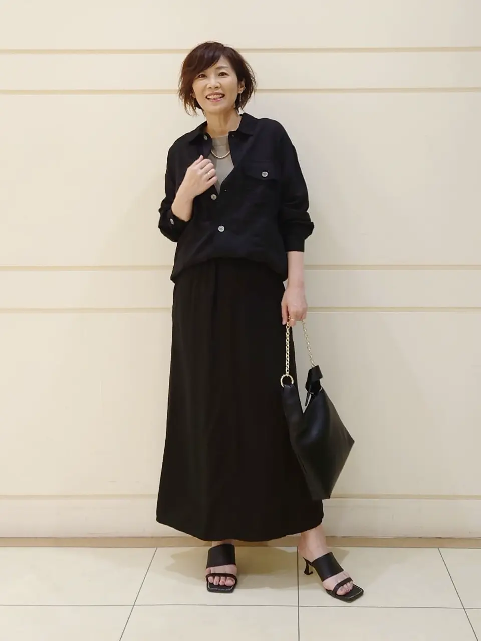 自由区 maruri コーディネート画像