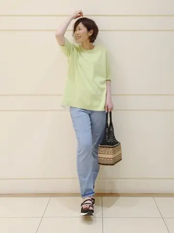 自由区 maruri コーディネート画像