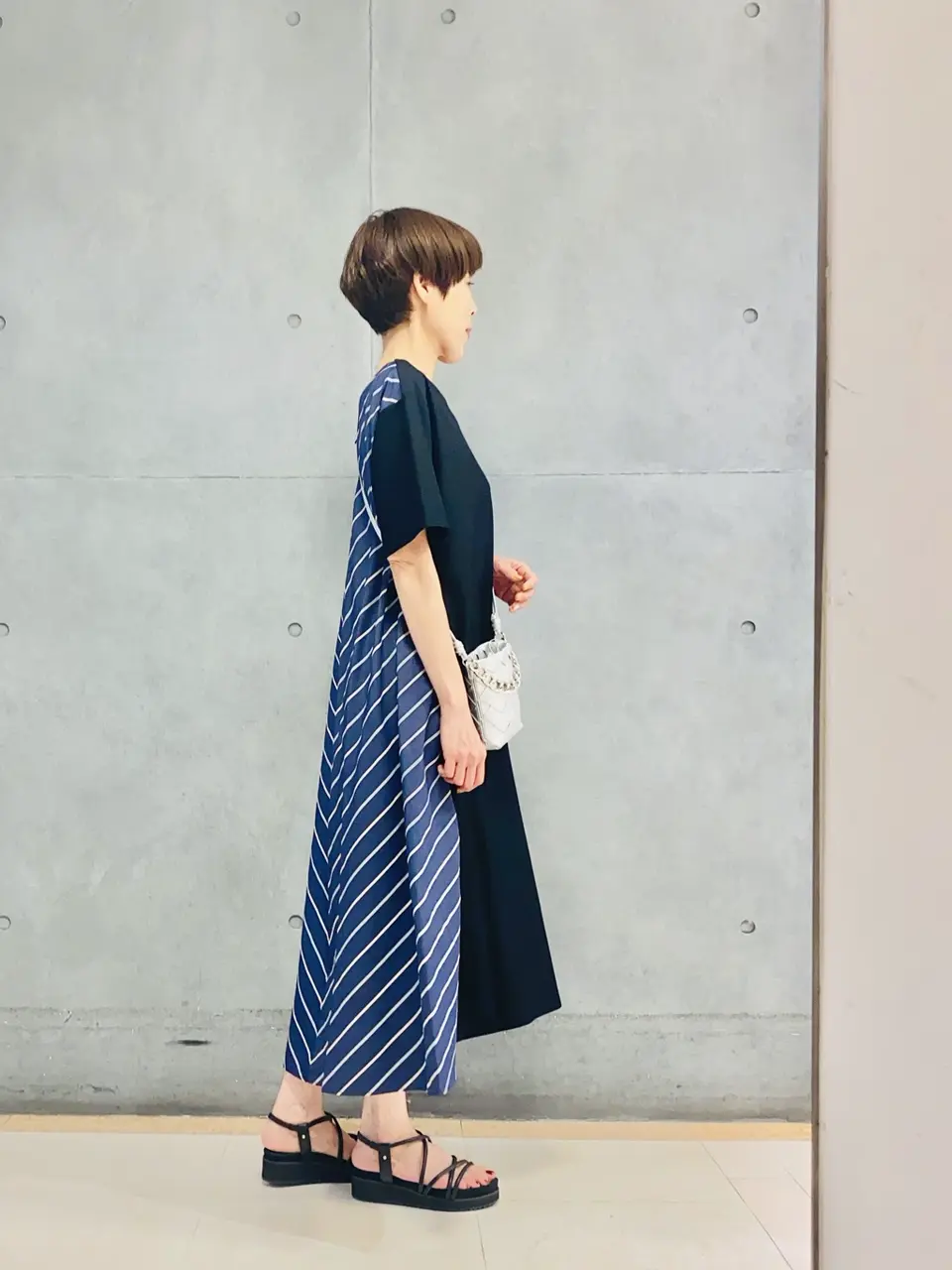 自由区 冨樫 コーディネート画像