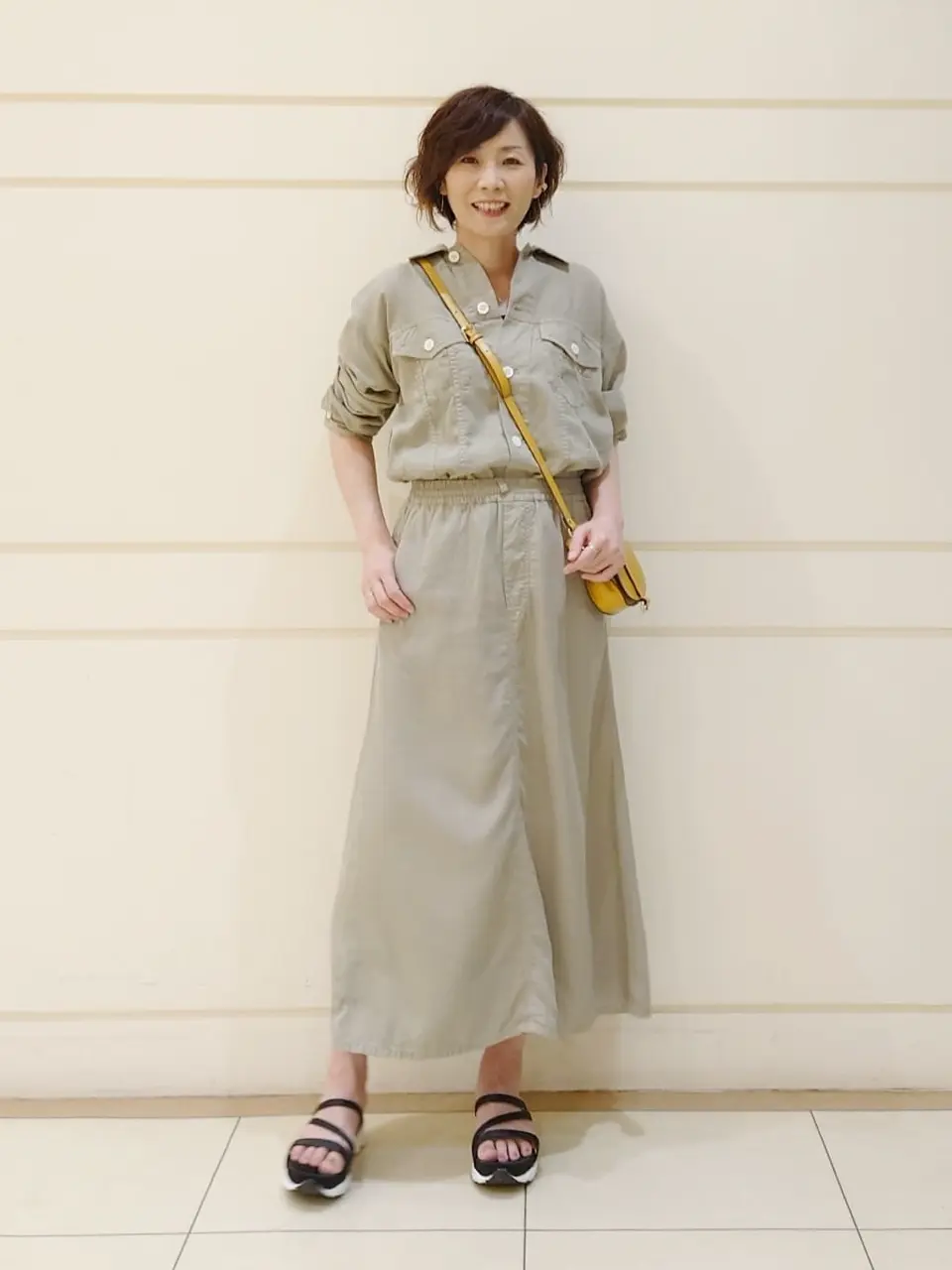 自由区 maruri コーディネート画像