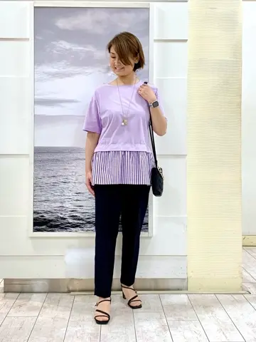 自由区 中鉢 コーディネート画像