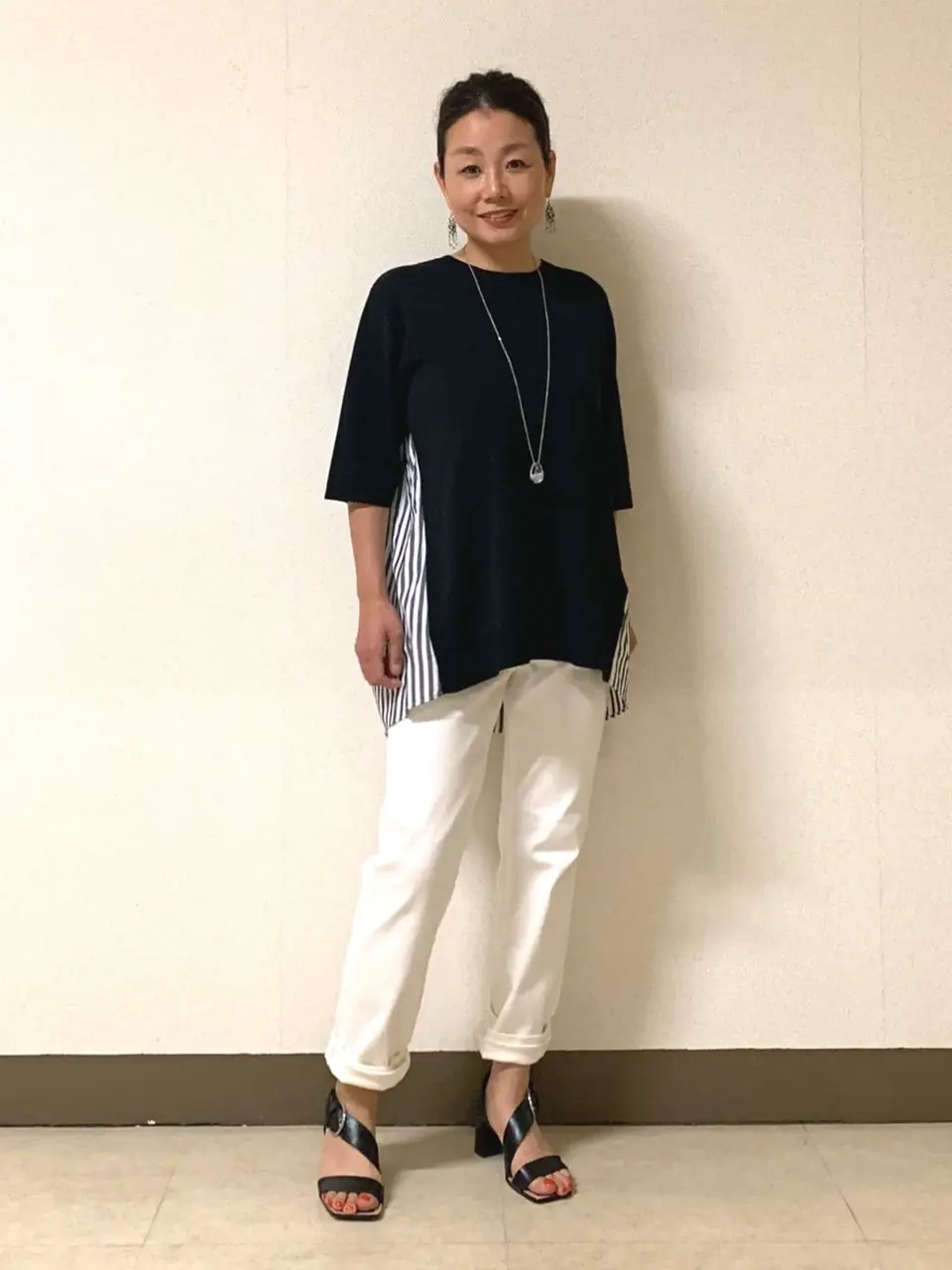 自由区 坂本 コーディネート画像