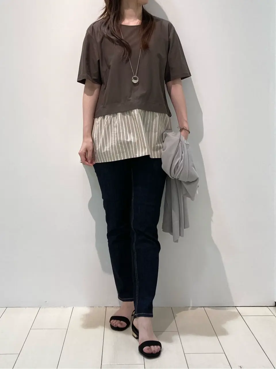 自由区 檀 コーディネート画像