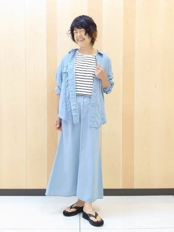 自由区 杉澤 コーディネート画像