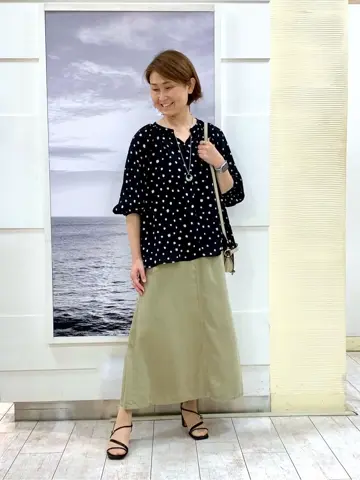 自由区 中鉢 コーディネート画像