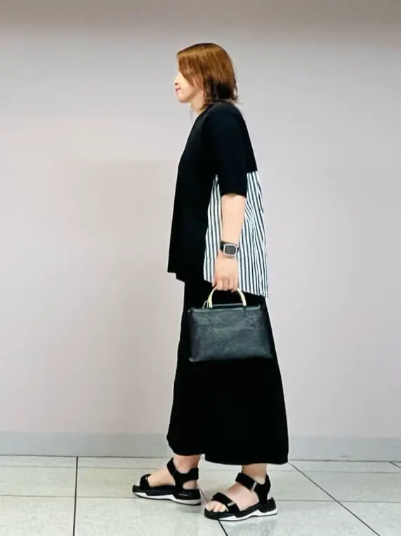 自由区 上島 コーディネート画像