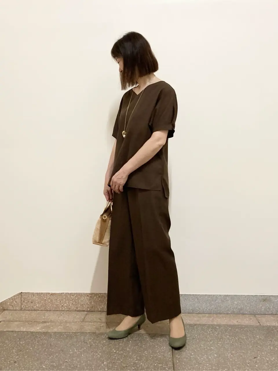 自由区 阿部 コーディネート画像