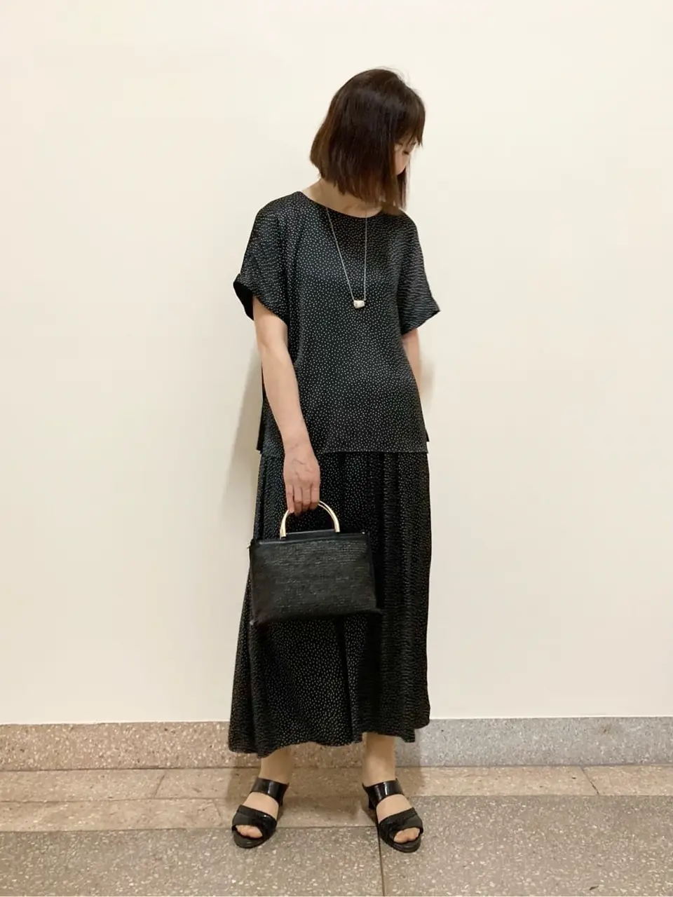 自由区 阿部 コーディネート画像