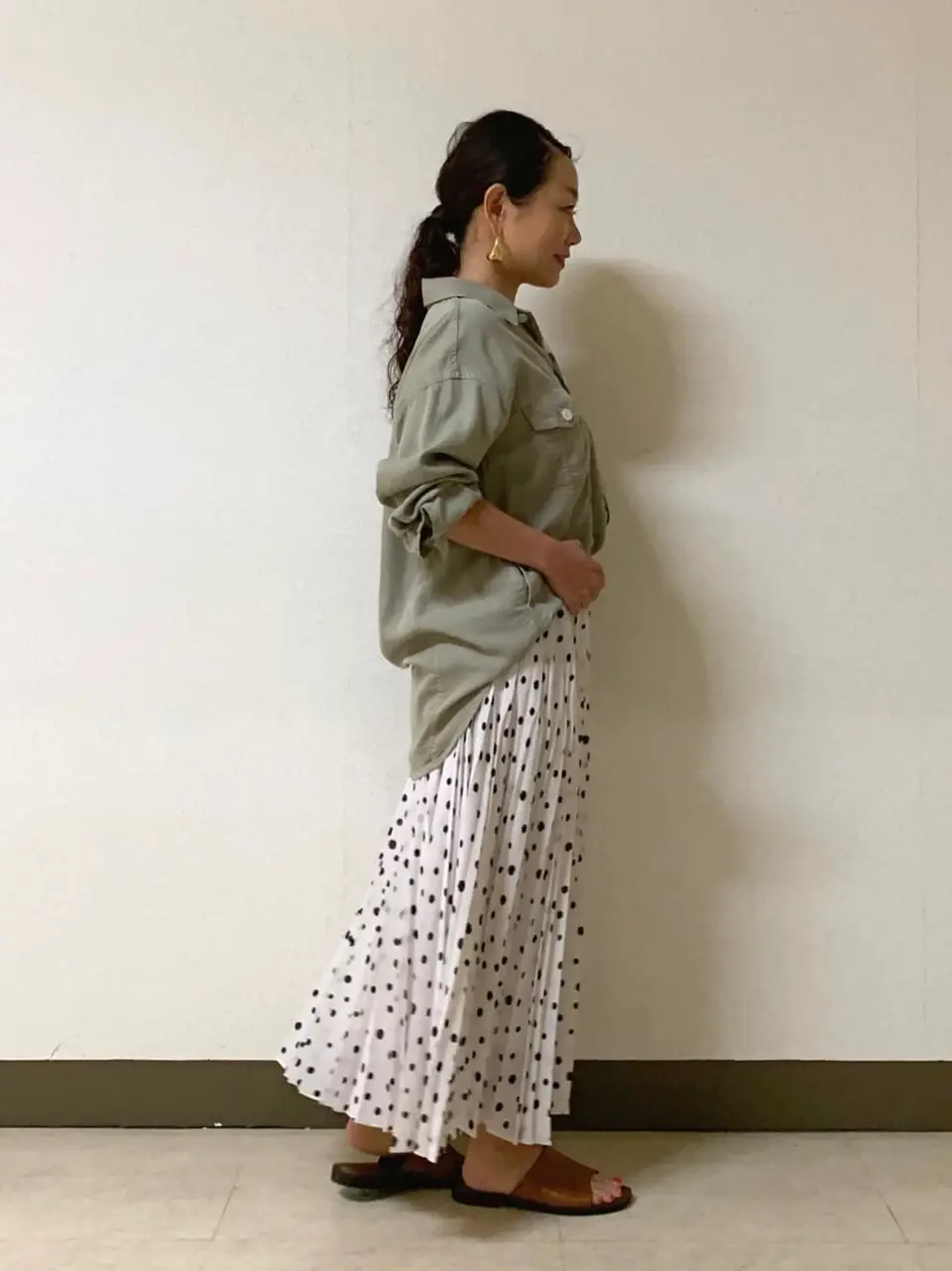 自由区 坂本 コーディネート画像