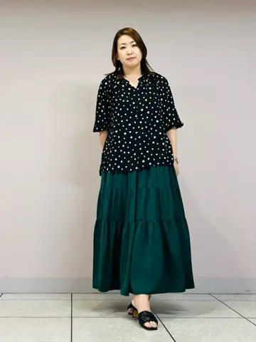 自由区 上島 コーディネート画像