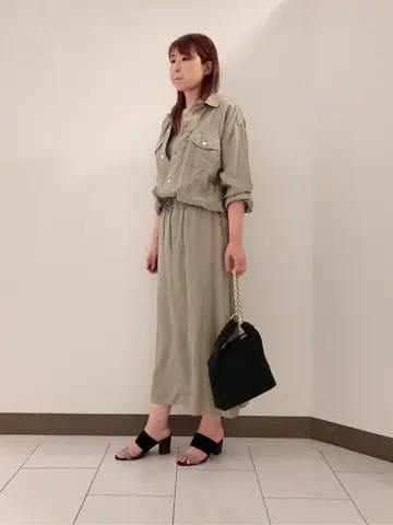 自由区 スタッフ コーディネート画像