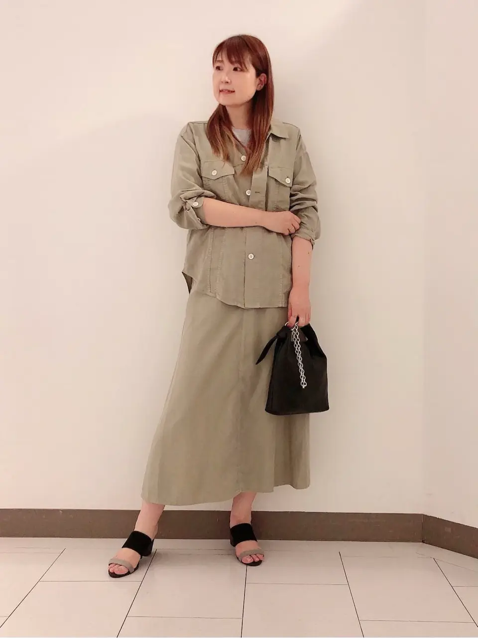 自由区 スタッフ コーディネート画像