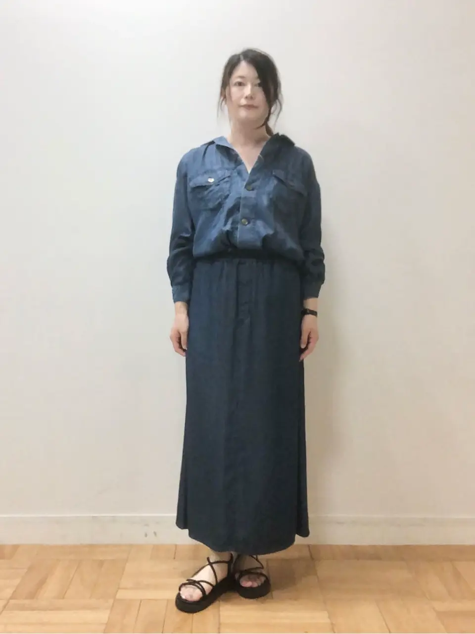 自由区 三木 コーディネート画像