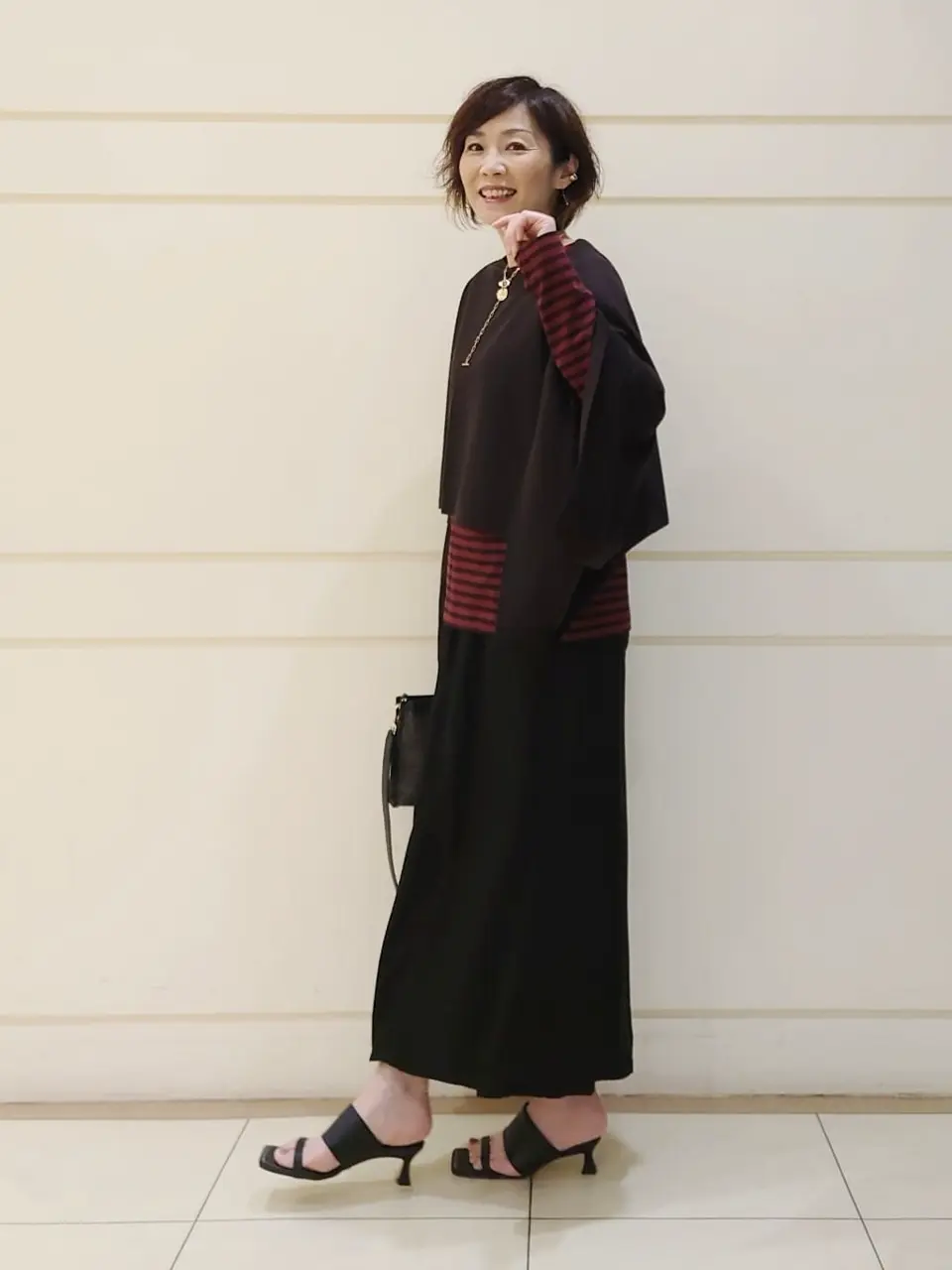 自由区 maruri コーディネート画像