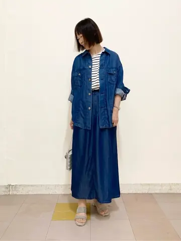 自由区 阿部 コーディネート画像