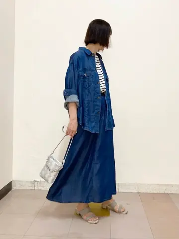 自由区 阿部 コーディネート画像