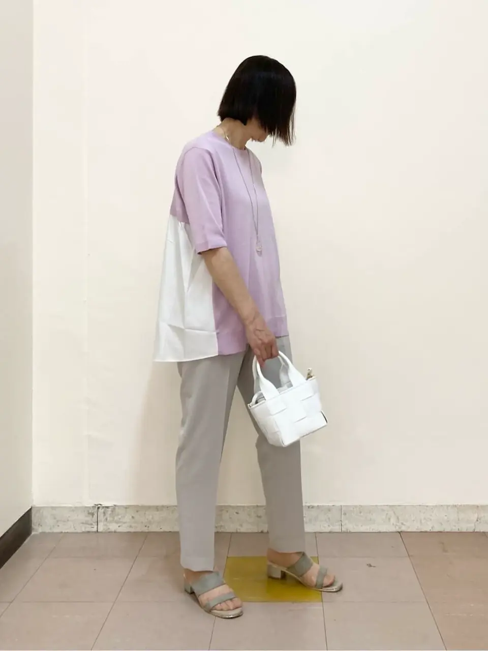 自由区 阿部 コーディネート画像