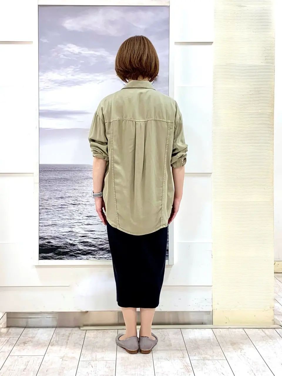 自由区 中鉢 コーディネート画像