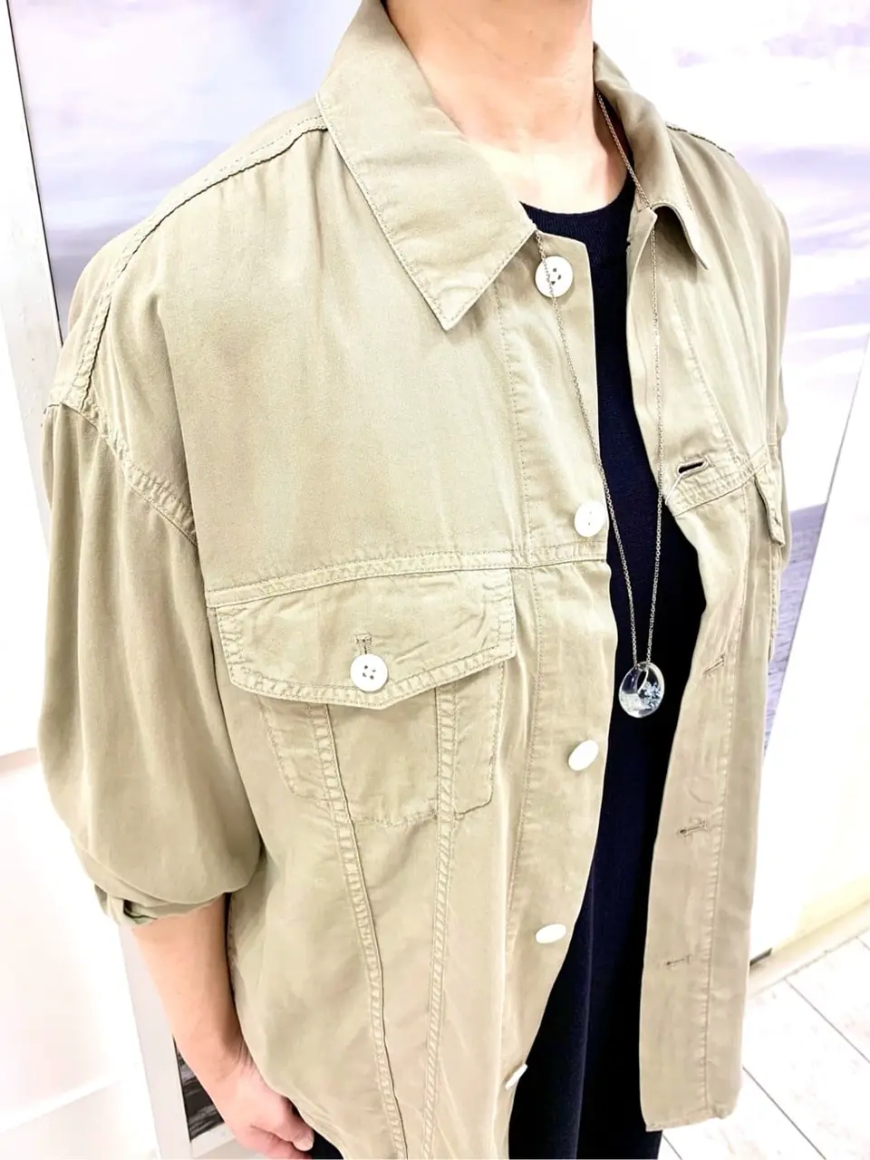 自由区 中鉢 コーディネート画像