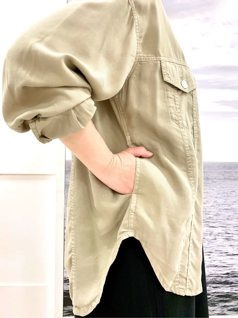 自由区 中鉢 コーディネート画像