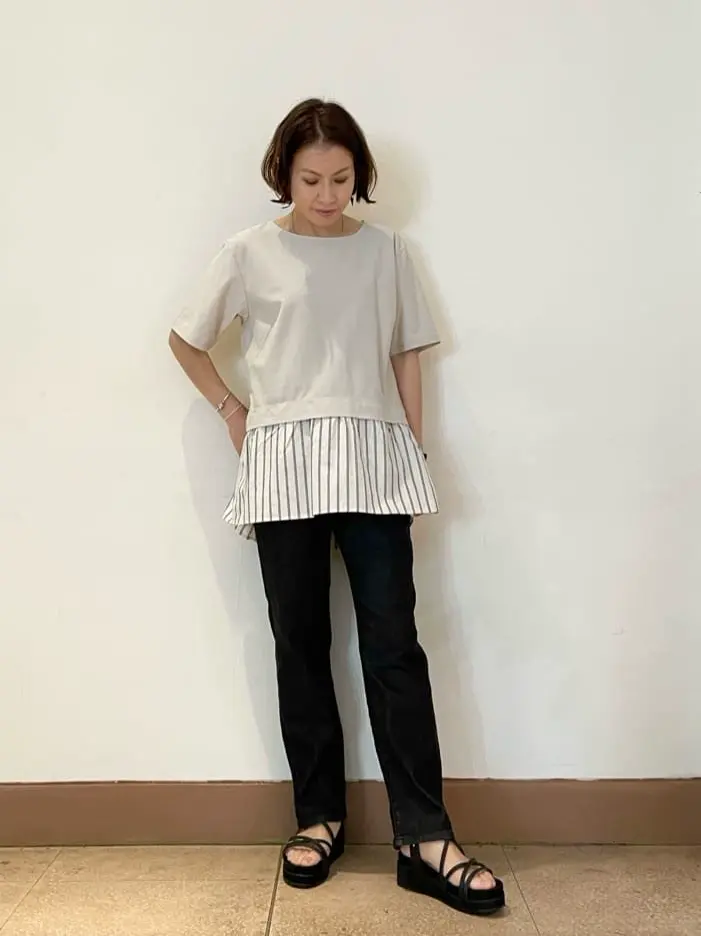 自由区 清水 コーディネート画像