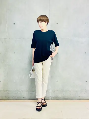 自由区 冨樫 コーディネート画像