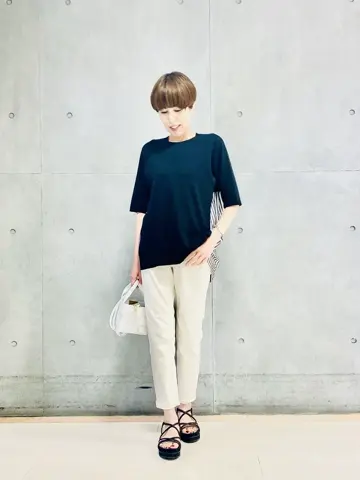 自由区 冨樫 コーディネート画像