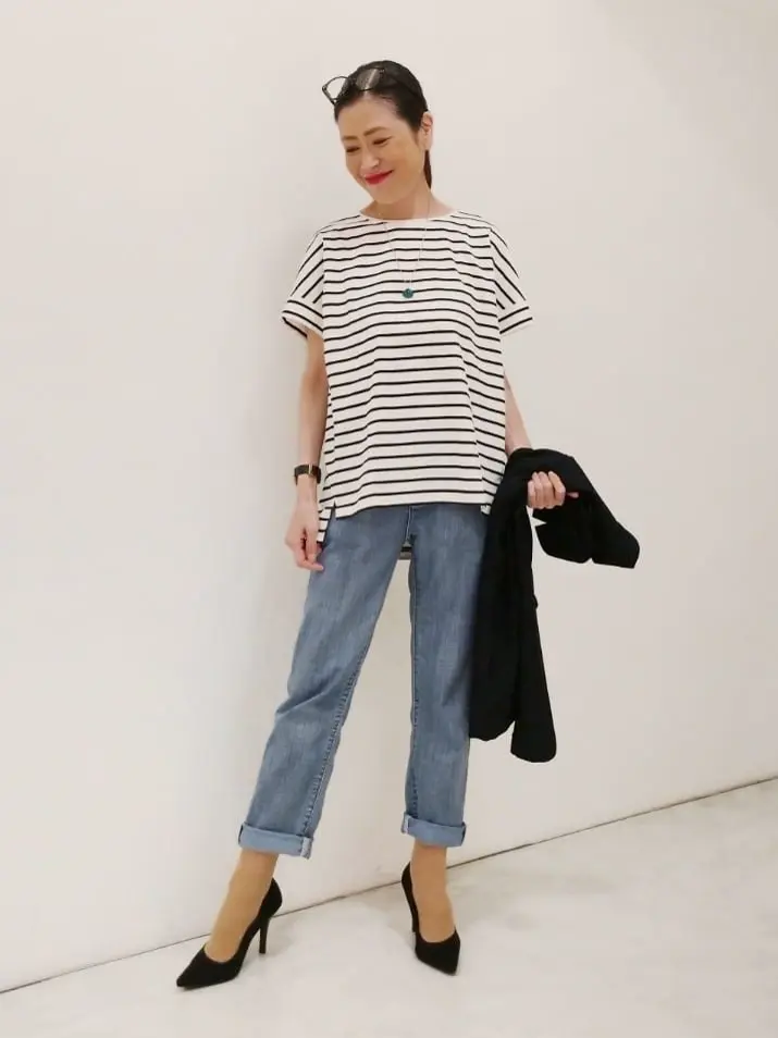 自由区 八田 コーディネート画像