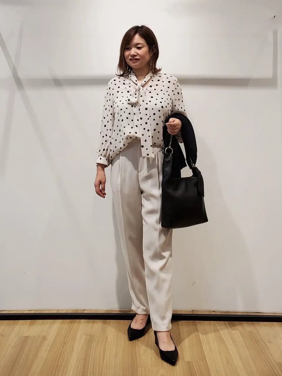 自由区 eri コーディネート画像