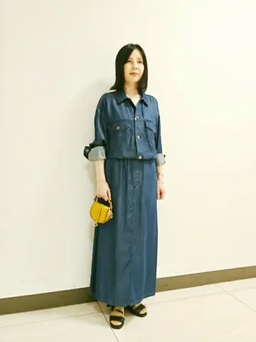 自由区 スタッフ コーディネート画像