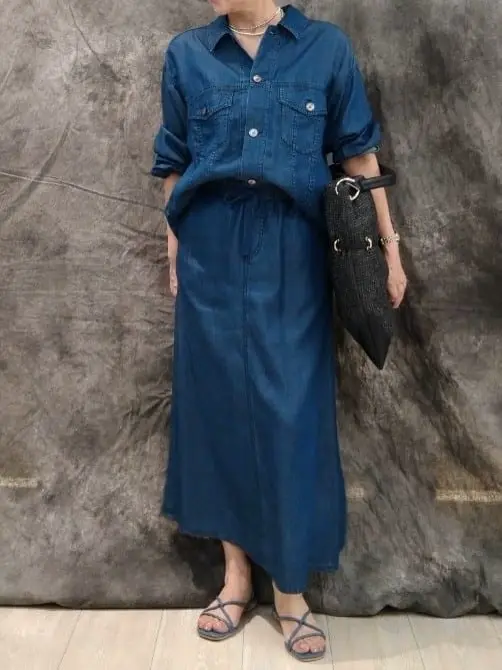 自由区 鶴田 コーディネート画像