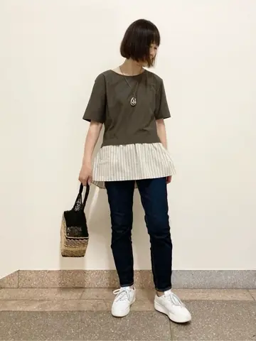 自由区 阿部 コーディネート画像