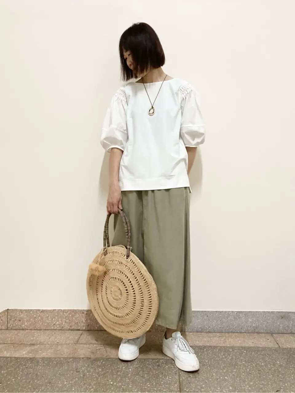 自由区 阿部 コーディネート画像