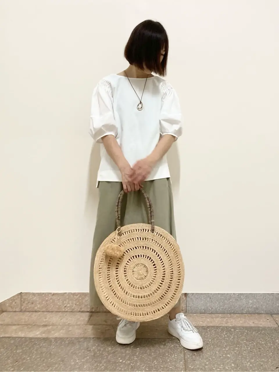 自由区 阿部 コーディネート画像