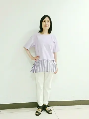 自由区 スタッフ コーディネート画像