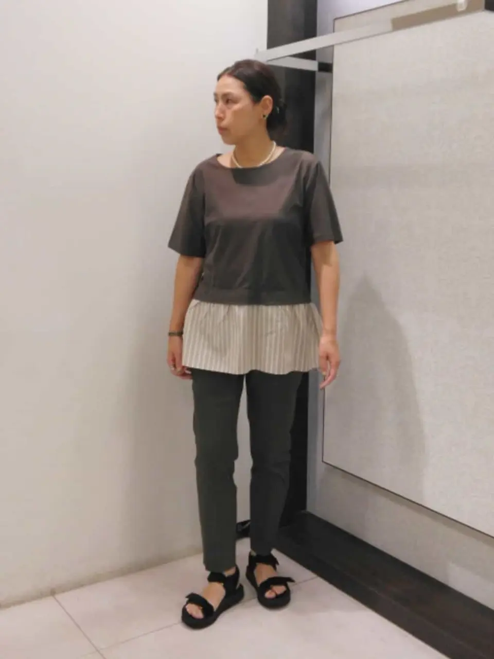 自由区 野本 コーディネート画像