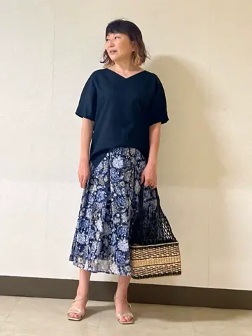 自由区 土居 コーディネート画像