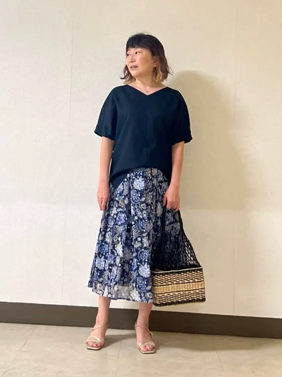 自由区 土居 コーディネート画像