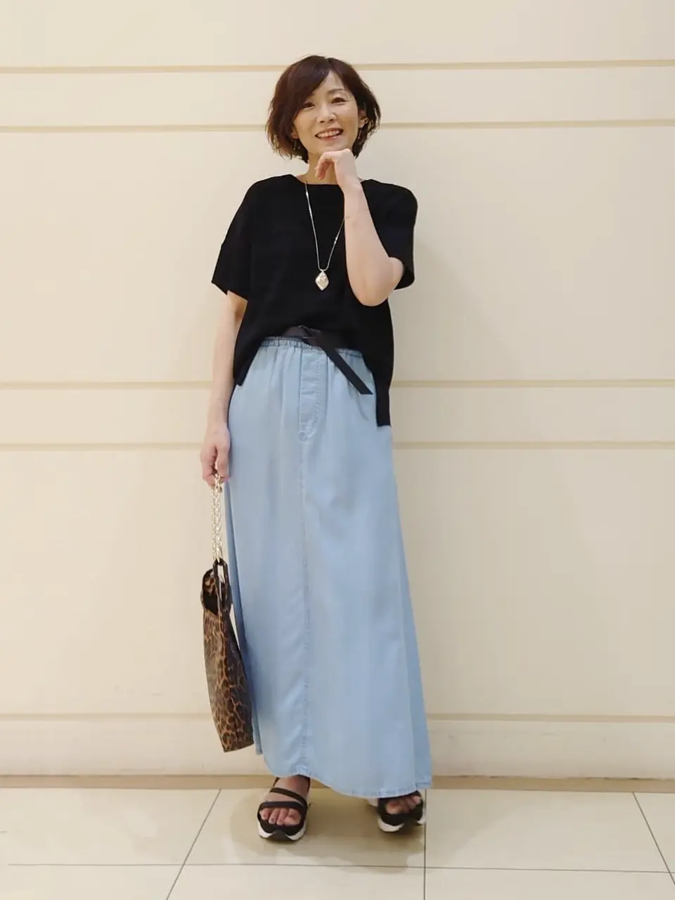 自由区 maruri コーディネート画像