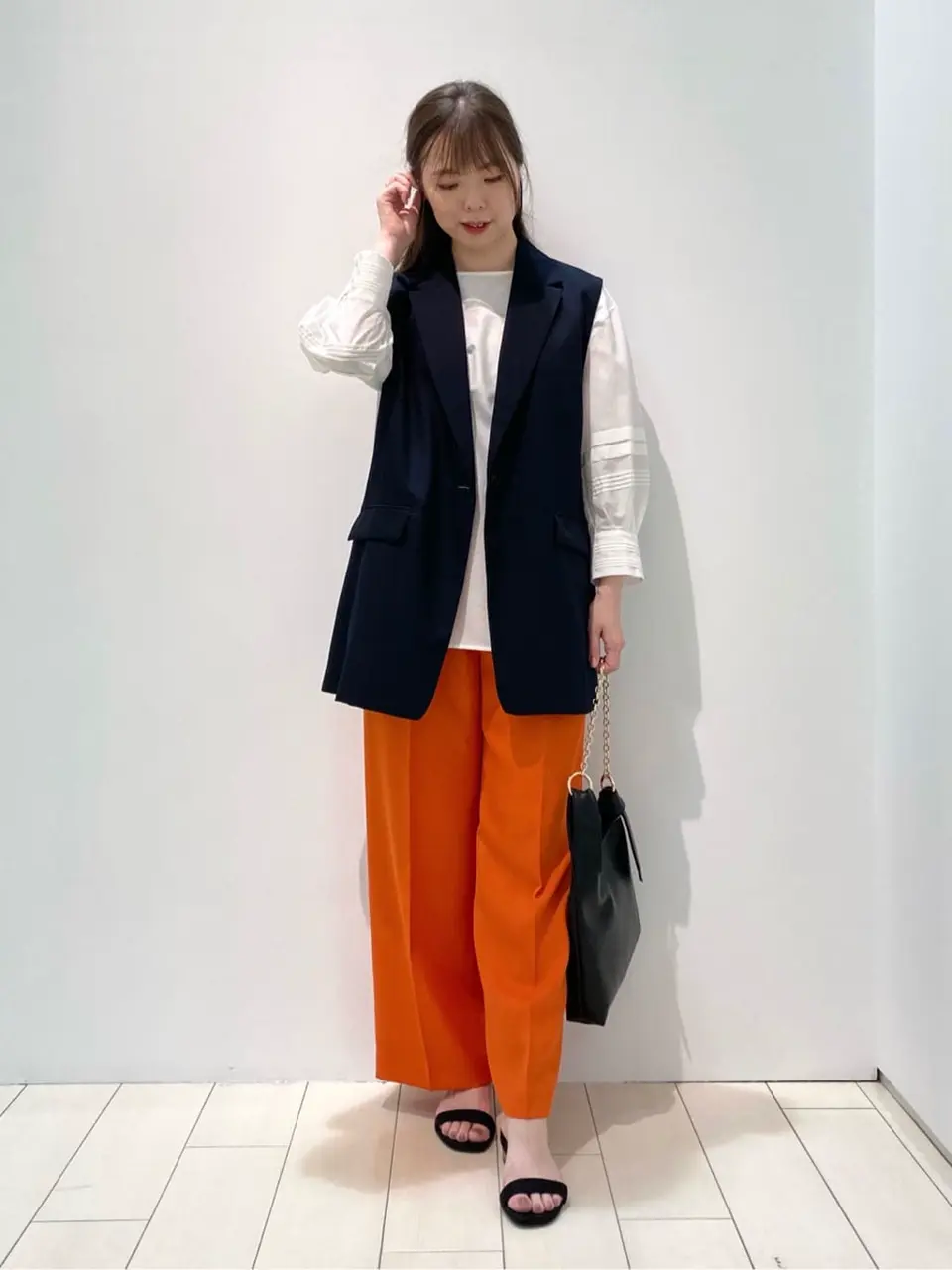  檀 コーディネート画像