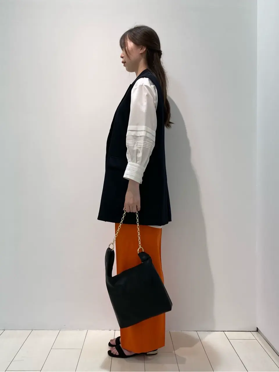 自由区 檀 コーディネート画像